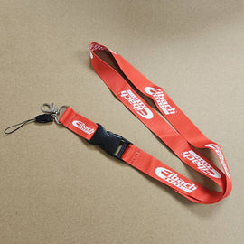 BRAND NEW EIBACH Car Keychain Tag Rings Keychain JDM Drift Lanyard Red