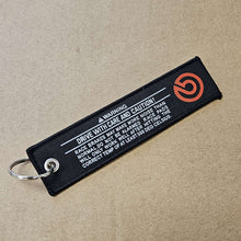 Load image into Gallery viewer, BRAND NEW BREMBO BLACK DOUBLE SIDE Racing Cell Holders Keychain Universal