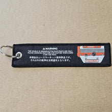 Load image into Gallery viewer, BRAND NEW HONDA TYPE R BLACK DOUBLE SIDE Racing Cell Holders Keychain Universal