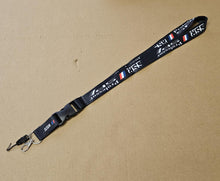 Load image into Gallery viewer, BRAND NEW SSR Wheels Car Keychain Tag Rings Keychain JDM Drift Lanyard Black