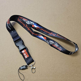 BRAND NEW HKS Car Keychain Tag Rings Keychain JDM Drift Lanyard Black