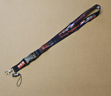 Load image into Gallery viewer, BRAND NEW HKS Car Keychain Tag Rings Keychain JDM Drift Lanyard Black