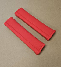 Load image into Gallery viewer, Brand New 2PCS SUPREME RED Racing Logo Embroidery Seat Belt Cover Shoulder Pads