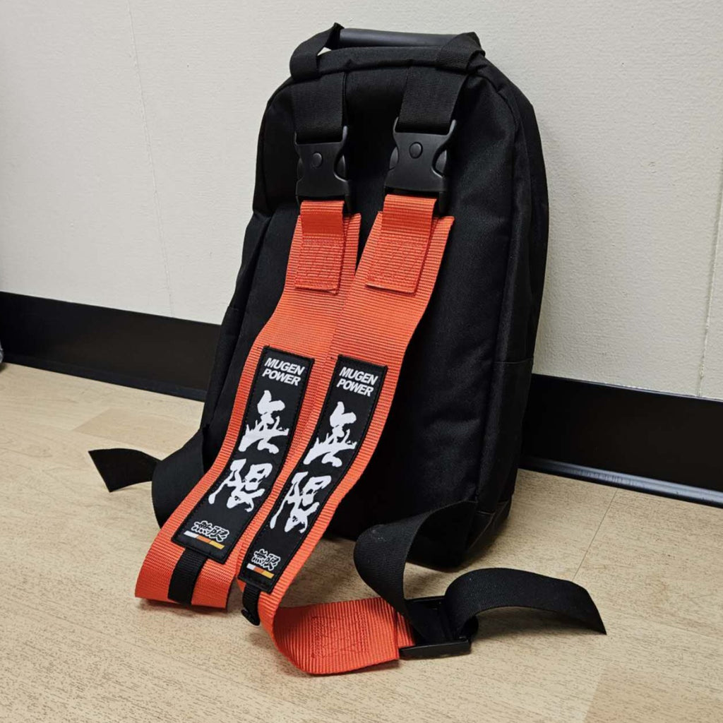 Brand New JDM MUGEN POWER Racing Red Harness Detachable Quick Release & Adjustable Shoulder Strap Backpack