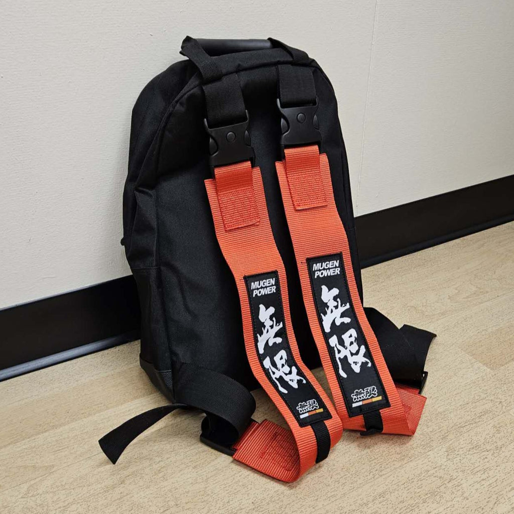 Brand New JDM MUGEN POWER Racing Red Harness Detachable Quick Release & Adjustable Shoulder Strap Backpack