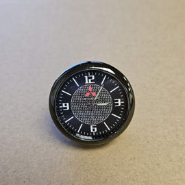 Brand New Universal Mitsubishi Mini Clock Car Watch Air Vents Outlet Clip Dashboard Time Display Accessories