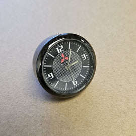 Brand New Universal Mitsubishi Mini Clock Car Watch Air Vents Outlet Clip Dashboard Time Display Accessories