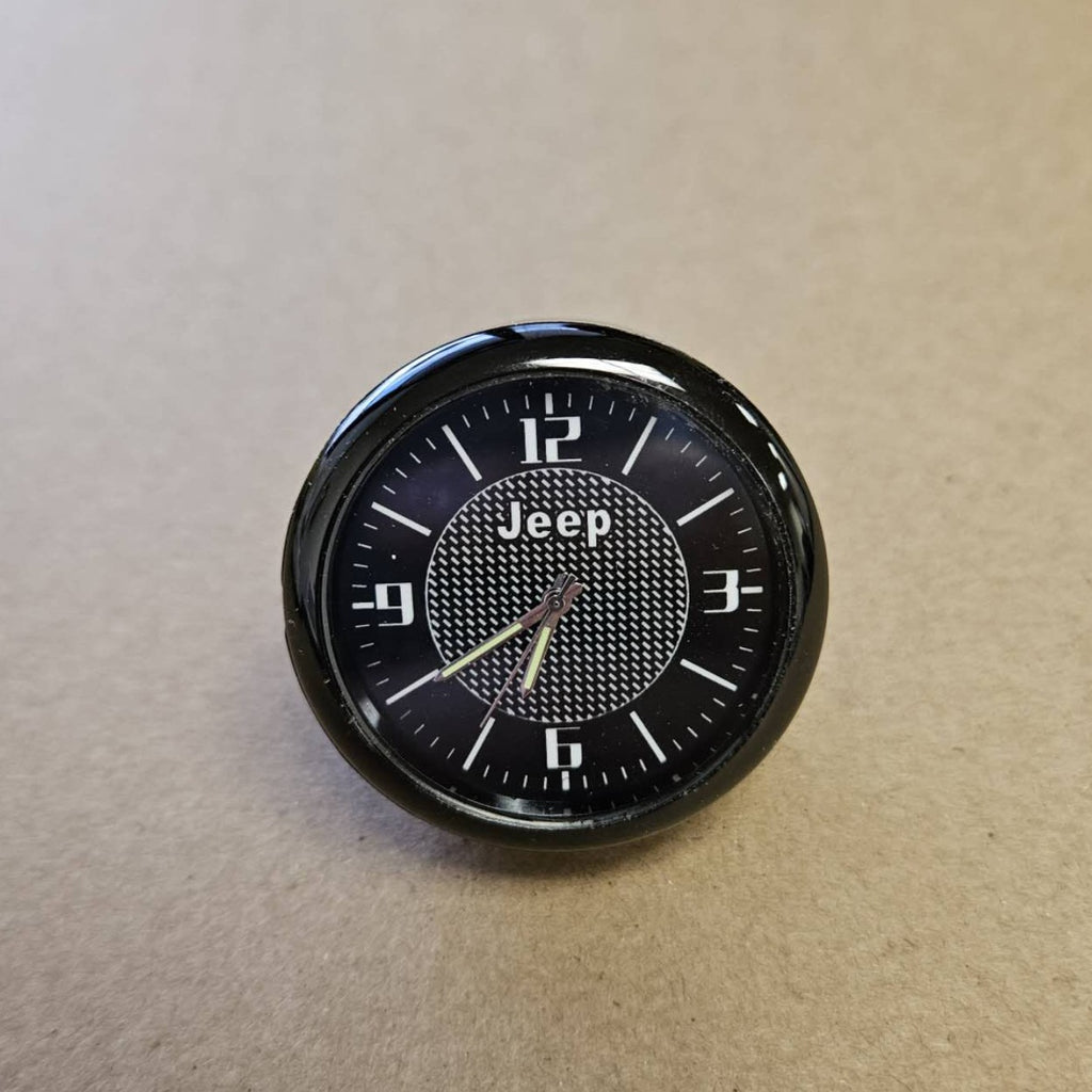 Brand New Universal Jeep Mini Clock Car Watch Air Vents Outlet Clip Dashboard Time Display Accessories