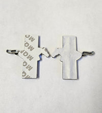 Load image into Gallery viewer, Brand New 79mm 2PCS Ford Mustang Side Fender Emblem Badge Sticker Running Horse Gold