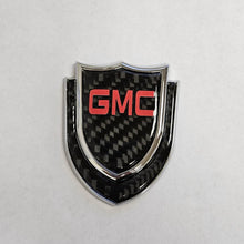 Load image into Gallery viewer, BRAND NEW GMC 1PCS Metal Real Carbon Fiber VIP Luxury Car Emblem Badge Decals