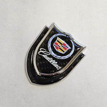 Load image into Gallery viewer, BRAND NEW CADILLAC 1PCS Metal Real Carbon Fiber VIP Luxury Car Emblem Badge Decals