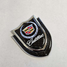 Load image into Gallery viewer, BRAND NEW CADILLAC 1PCS Metal Real Carbon Fiber VIP Luxury Car Emblem Badge Decals
