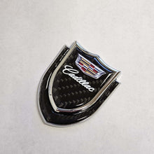Load image into Gallery viewer, BRAND NEW CADILLAC 1PCS Metal Real Carbon Fiber VIP Luxury Car Emblem Badge Decals