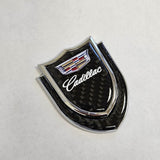 BRAND NEW CADILLAC 1PCS Metal Real Carbon Fiber VIP Luxury Car Emblem Badge Decals