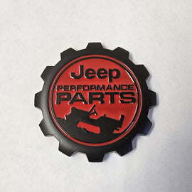 Brand New 1PCS JEEP PERFORMANCE PARTS 3D Metal Car Trunk Side Fenders Door Badge Sticker