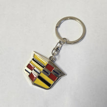 Load image into Gallery viewer, Brand New Cadillac Logo Car Keychain Keyring Emblem Logo Metal Accessories Gift