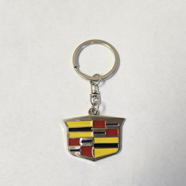 Brand New Cadillac Logo Car Keychain Keyring Emblem Logo Metal Accessories Gift