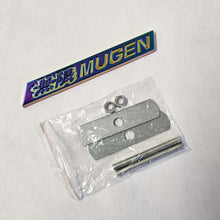 Load image into Gallery viewer, Brand New Universal JDM Mugen Metal Neo Chrome Emblem Front Grille Badge