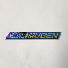 Load image into Gallery viewer, BRAND NEW 1PCS MUGEN Car Trunk Spoiler Lip Emblem Badge Sticker Decal Metal Neo-Chrome