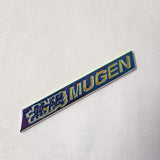 BRAND NEW 1PCS MUGEN Car Trunk Spoiler Lip Emblem Badge Sticker Decal Metal Neo-Chrome