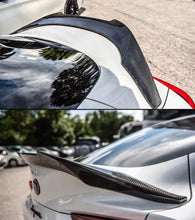 Load image into Gallery viewer, Brand New For 2020-2024 Toyota Supra GR A90 A91 Real Carbon Fiber Trunk Spoiler Wing Lip V Style
