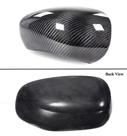 BRAND NEW 2005-2010 DODGE CHARGER REAL CARBON FIBER SIDE MIRROR COVER ADD ON CAPS