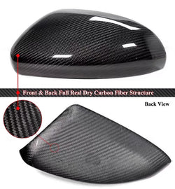 BRAND NEW 2022-2024 SUBARU BRZ TOYOTA GR 86 REAL CARBON FIBER SIDE MIRROR COVER CAPS