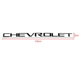 BRAND NEW 2019-2023 CHEVROLET SILVERADO 1500 2500 3500 BLACK TAILGATE LETTERS ABS 3D INSERTS