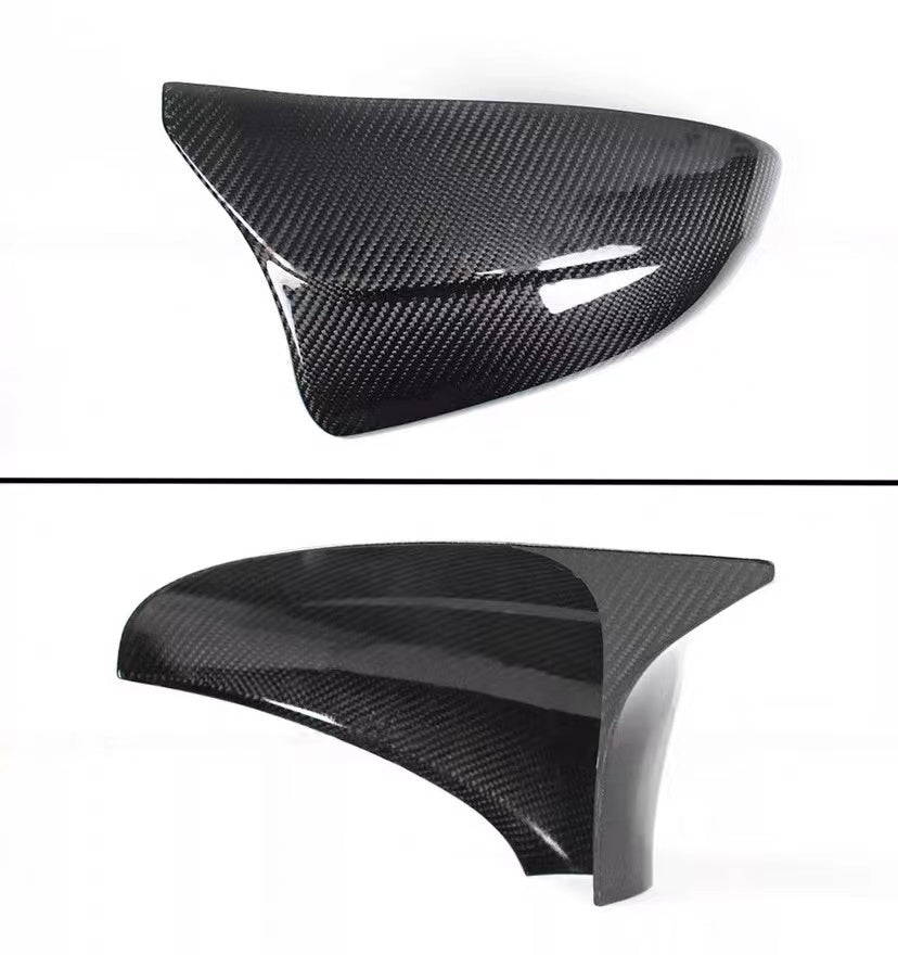 Brand New 2014-2020 Lexus CT200 M HORN STYLE REAL CARBON FIBER SIDE MIRROR COVER CAP