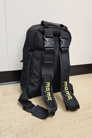 Brand New JDM MOMO Racing Black Harness Detachable Quick Release & Adjustable Shoulder Strap Backpack
