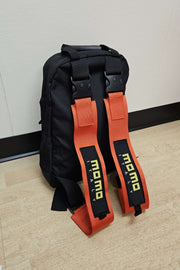Brand New JDM MOMO Racing Red Harness Detachable Quick Release & Adjustable Shoulder Strap Backpack