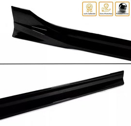 BRAND NEW 2022-2025 Honda Civic Sedan Hatchback Yofer V2 Gloss Black Side Skirt Extension