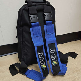 Brand New JDM Racing Blue Harness Detachable Quick Release & Adjustable Shoulder Strap Backpack