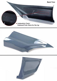 BRAND NEW 2022-2025 HONDA CIVIC SEDAN YOFER V2 SONIC GRAY LED REAR DIFFUSER+ CORNER SPATS