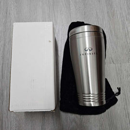 Brand New Infiniti Official Licensed Product Travel Mug Travel Coffee Mug Cup Stainless Steel Tea Mug Thermo - Silver