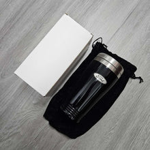 Load image into Gallery viewer, Brand New Ford Official Licensed Product Travel Mug Travel Coffee Mug Cup Stainless Steel Tea Mug Thermo - Black