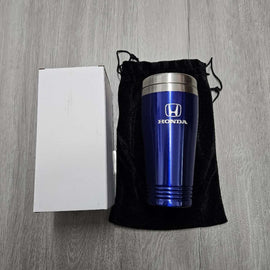 Brand New Honda Official Licensed Product Travel Mug Travel Coffee Mug Cup Stainless Steel Tea Mug Thermo - Blue