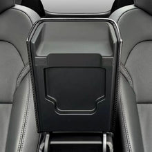 Load image into Gallery viewer, Brand New 2025-2026 Tesla Model Model Y Juniper Real Carbon Fiber Center Console Armrest Box Cover Trim