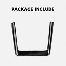 Load image into Gallery viewer, Brand New 2025-2026 Tesla Model Y Juniper Real Carbon Fiber Wireless Charging Area Cover Trim