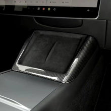 Load image into Gallery viewer, Brand New 2025-2026 Tesla Model Y Juniper Real Carbon Fiber Wireless Charging Area Cover Trim
