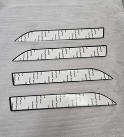 Brand New 4PCS 2016-2024 Tesla Model X Real Carbon Fiber Door Handle Knob Cover Trim