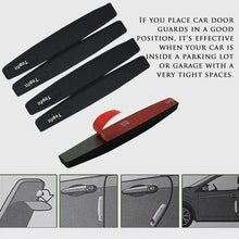 Load image into Gallery viewer, BRAND NEW UNIVERSAL 4PCS RALLIART CAR DOOR EDGE GUARD RUBBER ANTI-SCRATCH STRIP PROTECTOR - JK Racing Inc