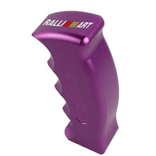 Load image into Gallery viewer, Brand New Ralliart Universal Purple Aluminum Slotted Pistol Grip Handle Manual Gear Shift Knob Shifter M8 M10 M12