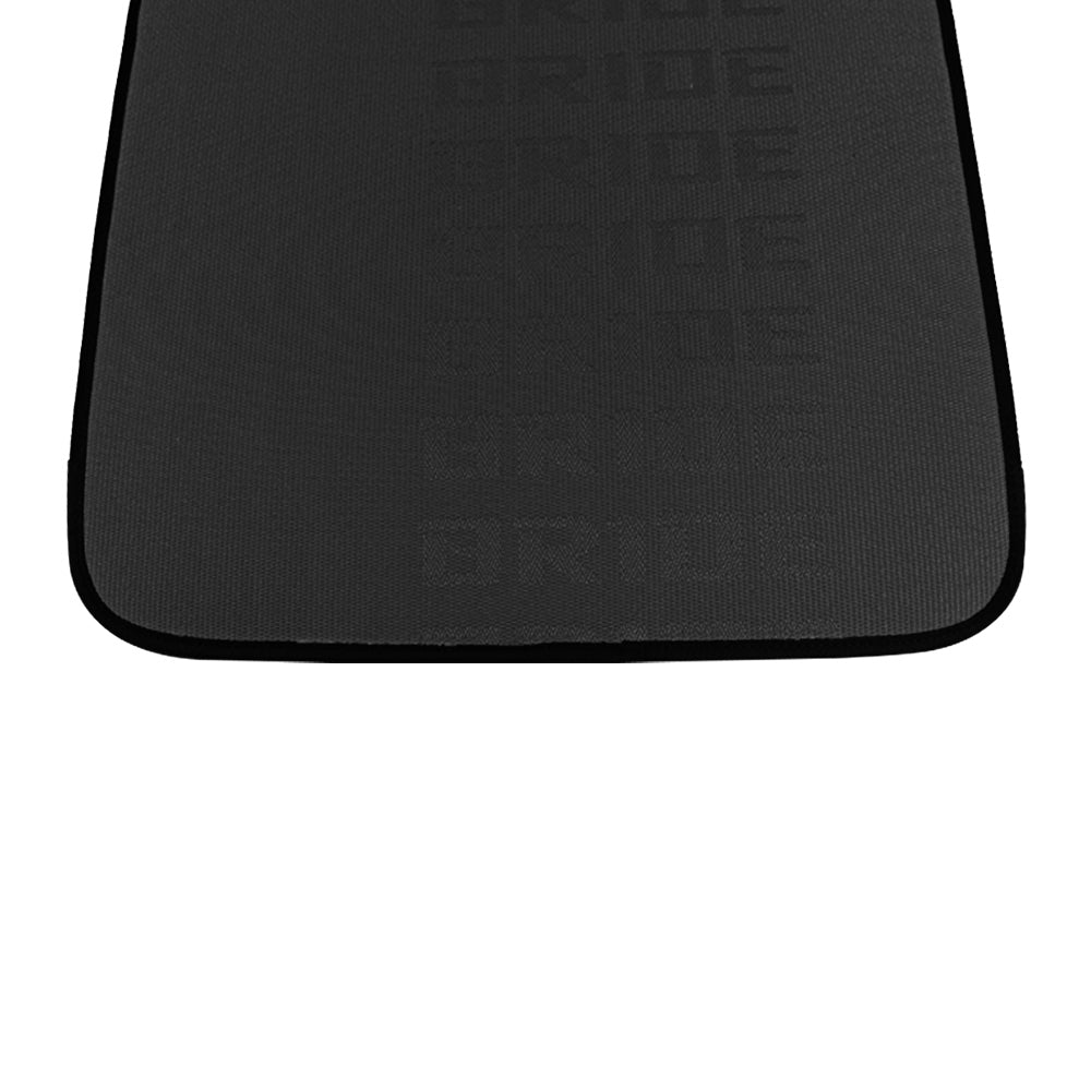 Brand New 5PCS Bride Black Graduation Color Hybrid Racing Fabric Floor Mats Interior Carpets Universal