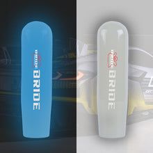 Load image into Gallery viewer, Brand New 15CM Bride Glow in the Dark Blue Manual Car Gear Long Stick Shift Knob Shifter M8 M10 M12