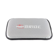 Load image into Gallery viewer, BRAND NEW UNIVERSAL BRIDE CARBON FIBER SILVER Car Center Console Armrest Cushion Mat Pad Cover