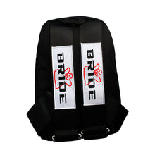 Load image into Gallery viewer, Brand New JDM Bride Racing Black Harness Adjustable Shoulder Strap Backpack