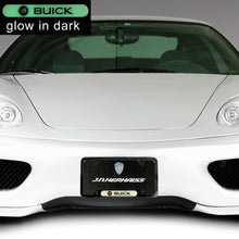 Load image into Gallery viewer, Brand New Universal 2PCS BUICK Black Metal License Plate Frame