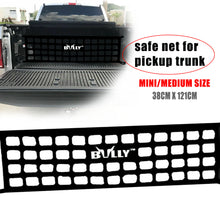 Load image into Gallery viewer, BRAND NEW BULLY BLACK UNIVERSAL COMPACT MID SIZE Pickup Truck Tailgate Net 48&quot; X 15&quot;
