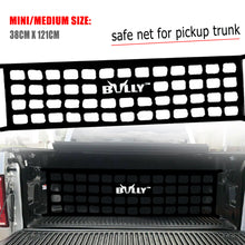 Load image into Gallery viewer, BRAND NEW BULLY BLACK UNIVERSAL COMPACT MID SIZE Pickup Truck Tailgate Net 48&quot; X 15&quot;